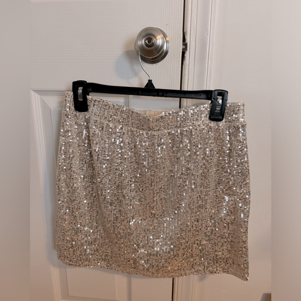 Sequin Skirt